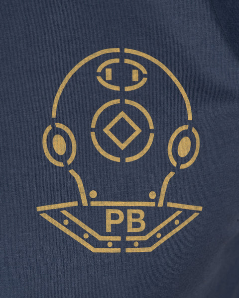 Pike Brothers 1969 Sports Tee - Scuba Blue