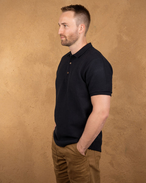 Pike Brothers 1963 Polo Shirt - Royal Black