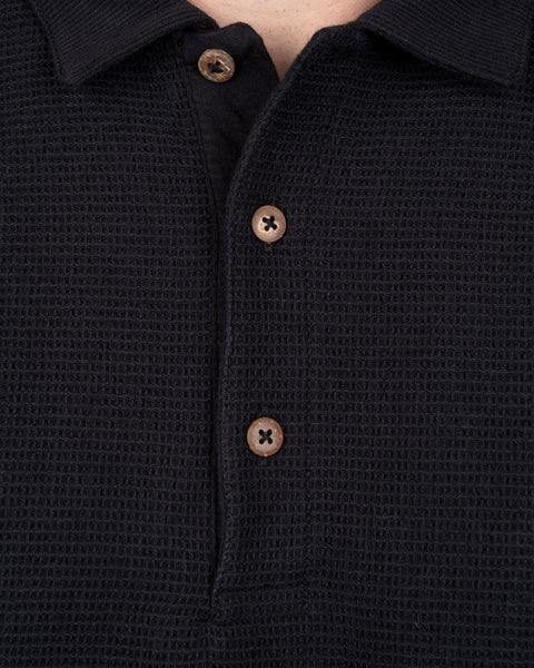 Pike Brothers 1963 Polo Shirt - Royal Black