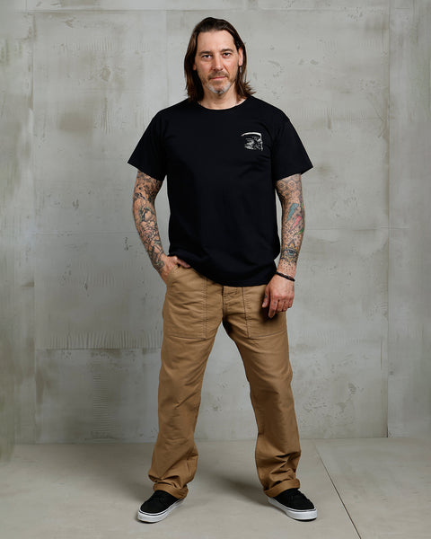 Pike Brothers Grim Reaper Sports Tee - Black