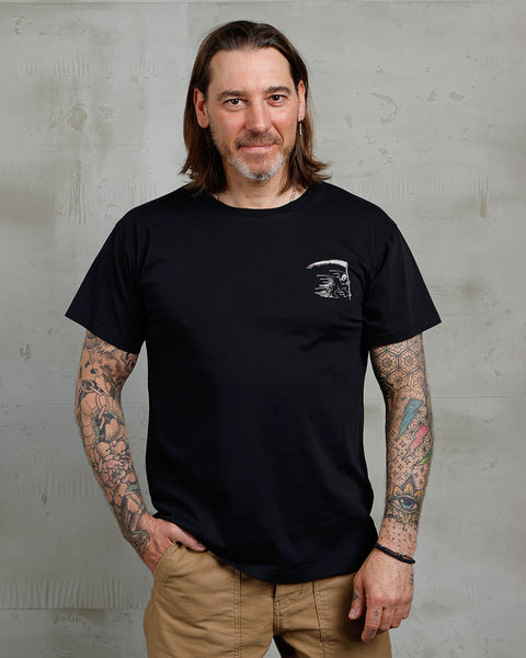 Pike Brothers Grim Reaper Sports Tee - Black