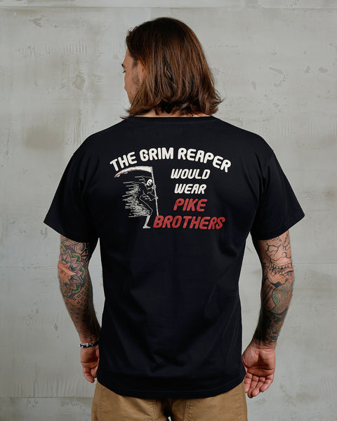 Pike Brothers Grim Reaper Sports Tee - Black