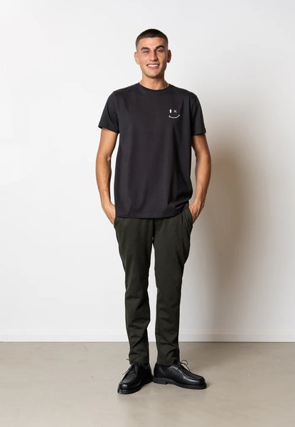 Clean Cut Copenhagen Patrick Organic Cotton Tee - Black