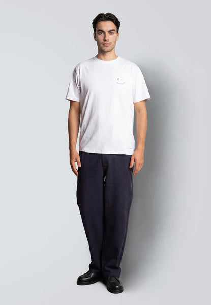 Clean Cut Copenhagen Patrick Organic Cotton Tee - White
