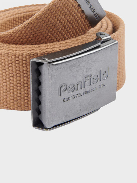 Penfield Canvas Buckle Belt - Chipmunk