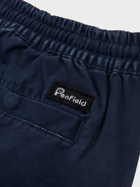 Penfield Elasticated Waist Shorts - Navy Blue