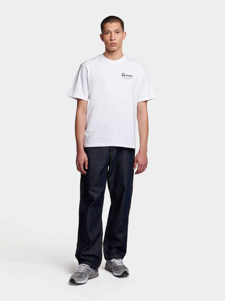 Penfield Valley Back Print Tee - Bright White