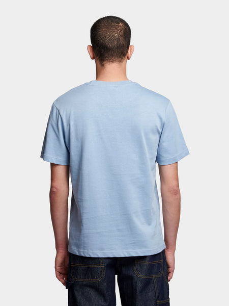Penfield Embroidered Mountain Tee - Soft Chambray