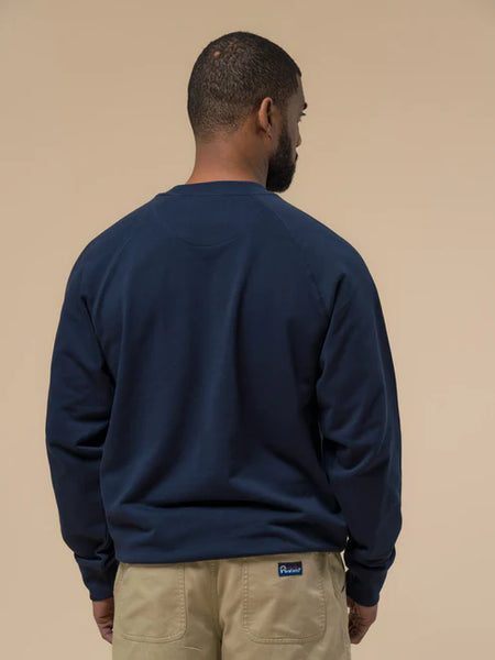 Penfield Original Logo Sweat - Navy Bue