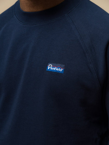 Penfield Original Logo Sweat - Navy Bue