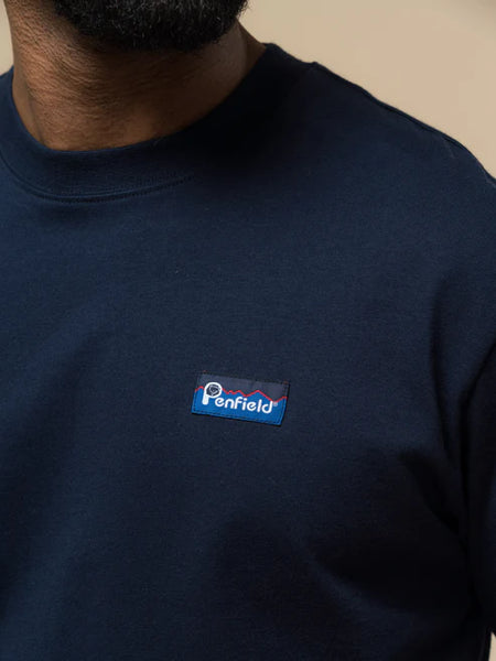 Penfield Fishing Bears Tee - Navy Blazer