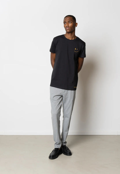 Clean Cut Copenhagen Patrick Organic Cotton Tee - Black