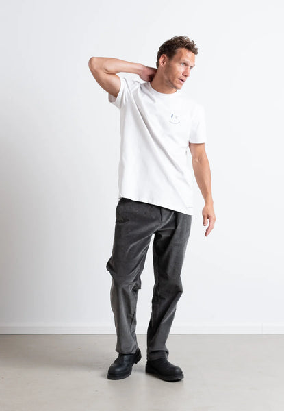 Clean Cut Copenhagen Patrick Organic Cotton Tee - White