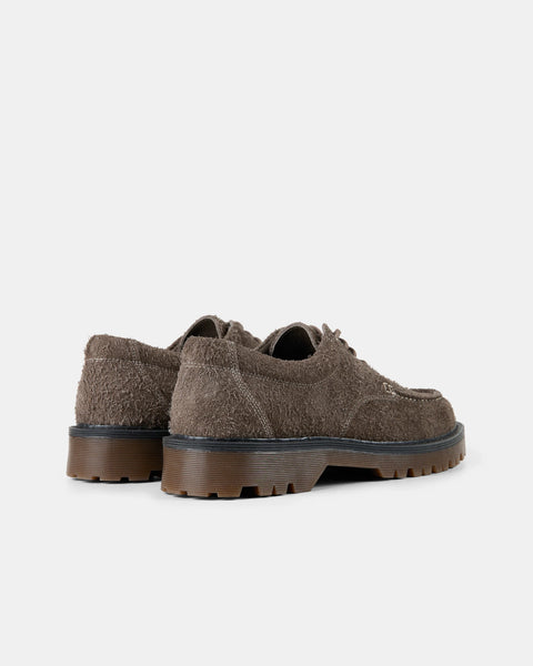 Garment Project Pete Moc Toe - Elephant Hairy Suede