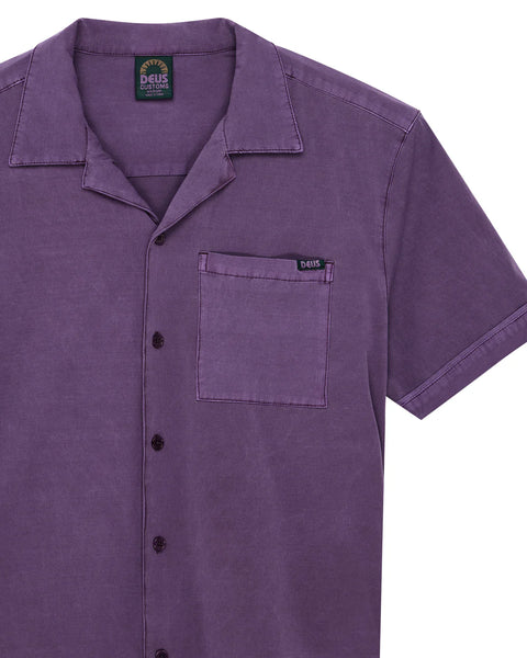 Deus Ex Machina Remi GD Shirt - Navy/Cosmos