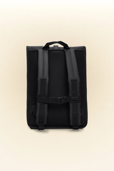 Rains Rolltop Rucksack W3 - Black