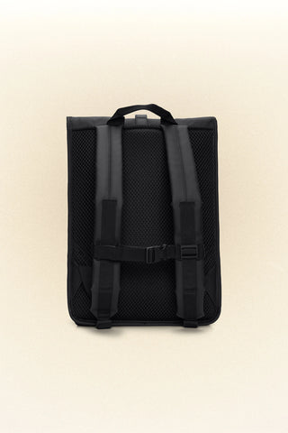 Rains Rolltop Rucksack W3 - Black