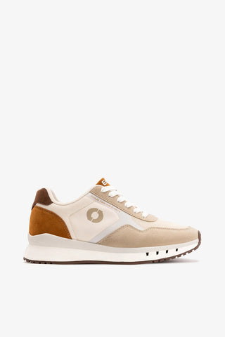 Ecoalf - Cervino Trainer - Off White/Brown