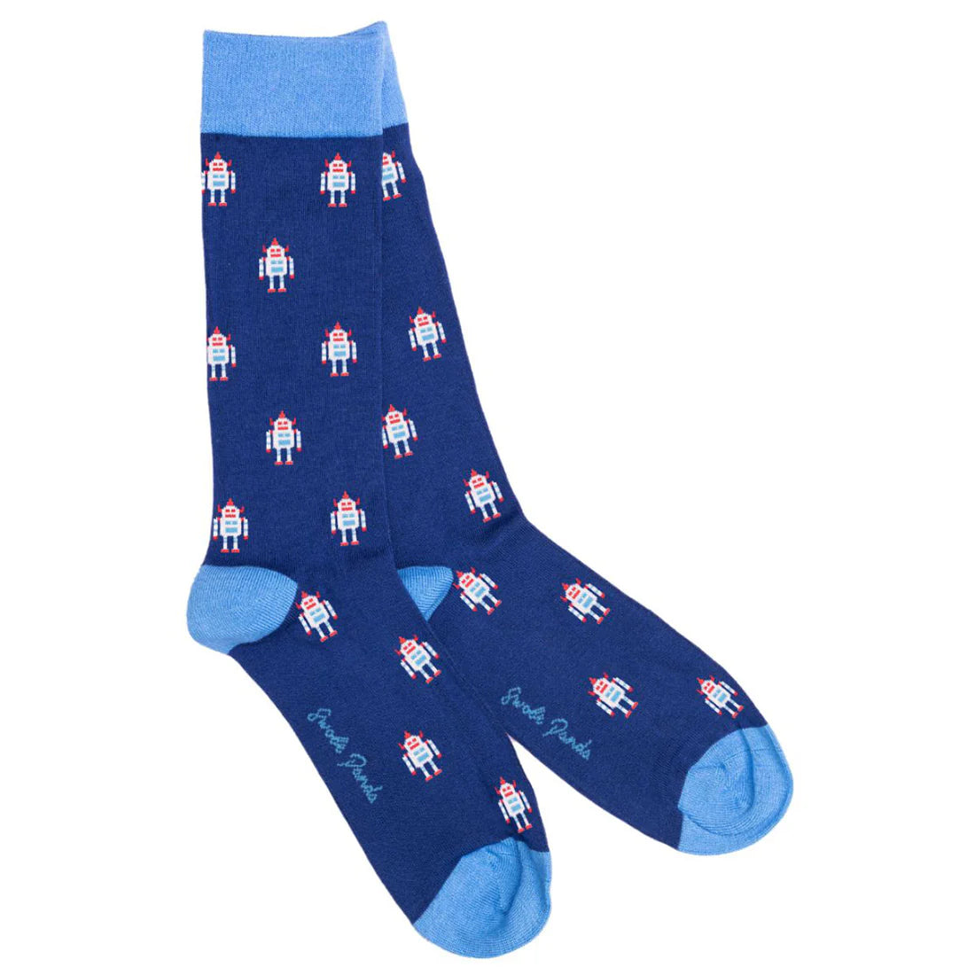 Swole Panda Robot Bamboo Socks