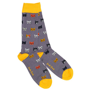 Swole Panda Cat Bamboo Socks