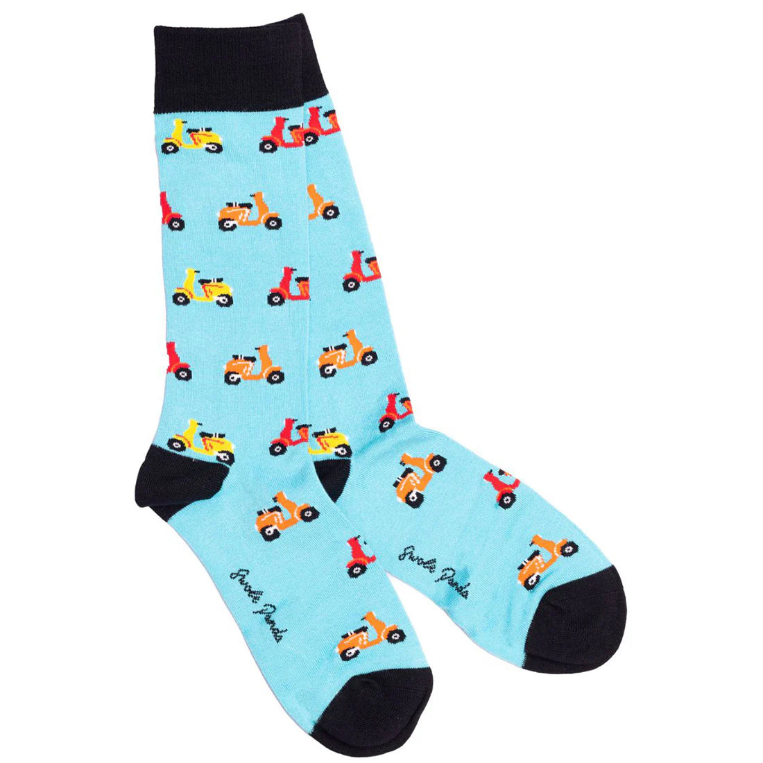 Swole Panda Scooter Bamboo Socks