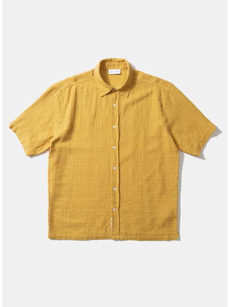 Edmmond Straw Land Shirt - Mustard