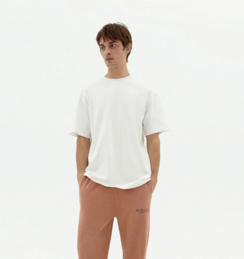 Thinking Mu Cutr3 Heart Aaron Tee - White
