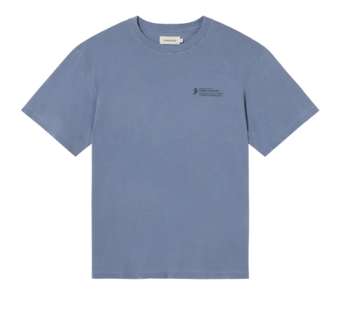 Thinking Mu Natural Dye Tee - Indigofera Tinctoria (Blue)