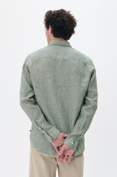 Matinique Mamarc Linen Shirt - Thyme