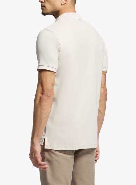 Psycho Bunny Classic Pique Polo - Natural Linen