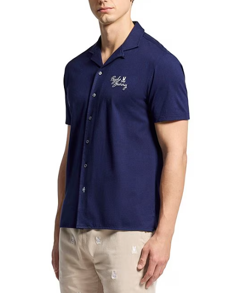 Psycho Bunny Desert Shirt - Evening Blue