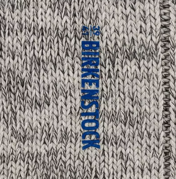 Birkenstock Cotton Twist Socks - Light Grey