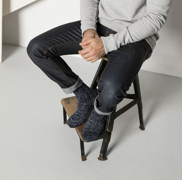 Birkenstock Cotton Twist Socks - Blue