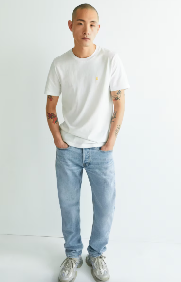 Armedangels Jaames Classic Tee - Used White