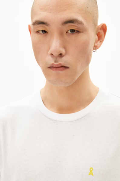 Armedangels Jaames Classic Tee - Used White