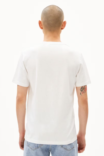 Armedangels Jaames Classic Tee - Used White