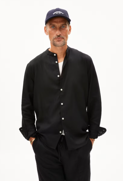 Armedangels Vaaleronimus Lino Shirt - Black