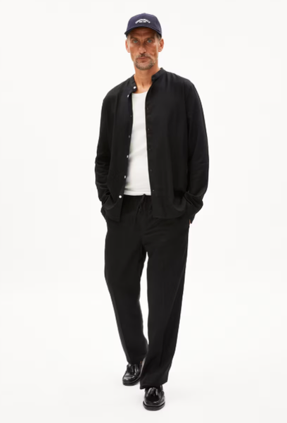 Armedangels Vaaleronimus Lino Shirt - Black
