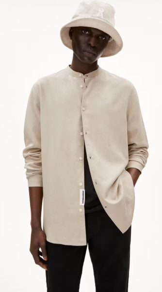 Armedangels Vaaleronimus Lino Shirt - Sand Stone