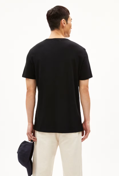 Armedangels Maarkos Lino Tee - Black