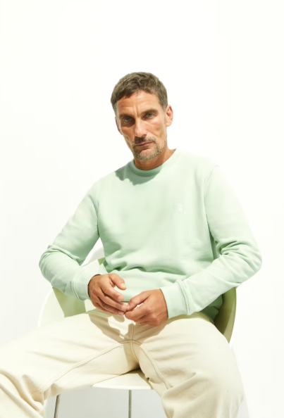 Armedangels Baaro Sweat - Green Ash