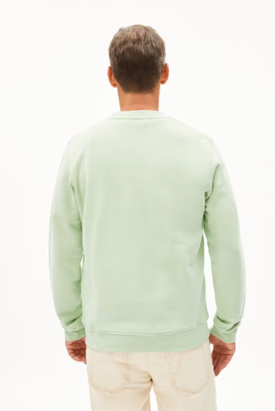 Armedangels Baaro Sweat - Green Ash
