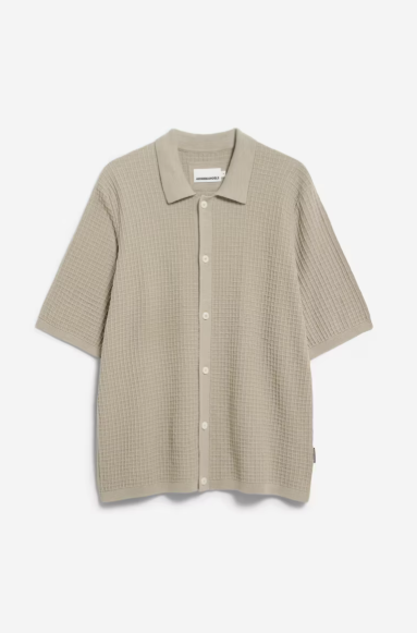 Armedangels Eduaardo S/S Cardigan - Sandstone