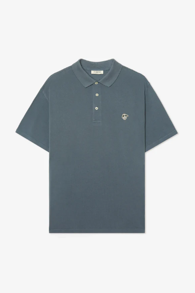 Pompeii Emilio Pique Polo - Steel Blue