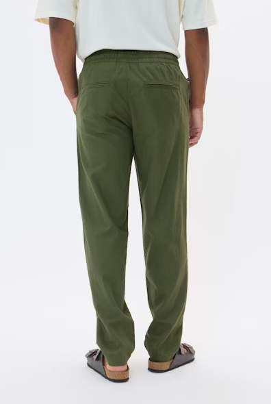 Matanique Mabarton Linen Trousers - Thyme