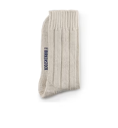 Birkenstock Cotton Twist mens Socks - Off White