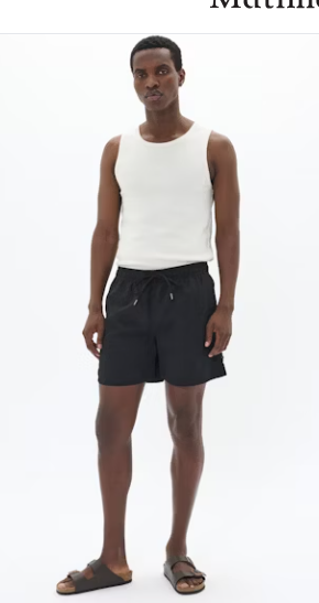 Matinique Maswimshort Swim Wear - Black