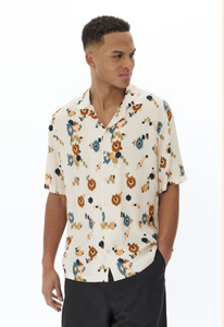 Matinique Maklampo S/S Shirt - Nut Hatch