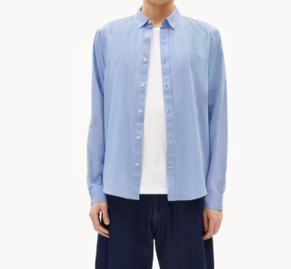 Armed Angels Quaasa L/S Shirt - Dark Morning