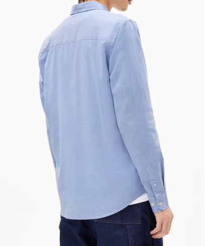 Armed Angels Quaasa L/S Shirt - Dark Morning